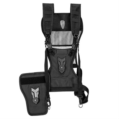 Dual Multi Camera Carrier Chest Harness Vest with Mounting Hubs - HRIDZ