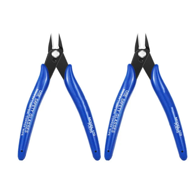 Flush Side Cutter Precision Shear Wire Snips Pliers Tool Diagonal Mini Cutters - HRIDZ