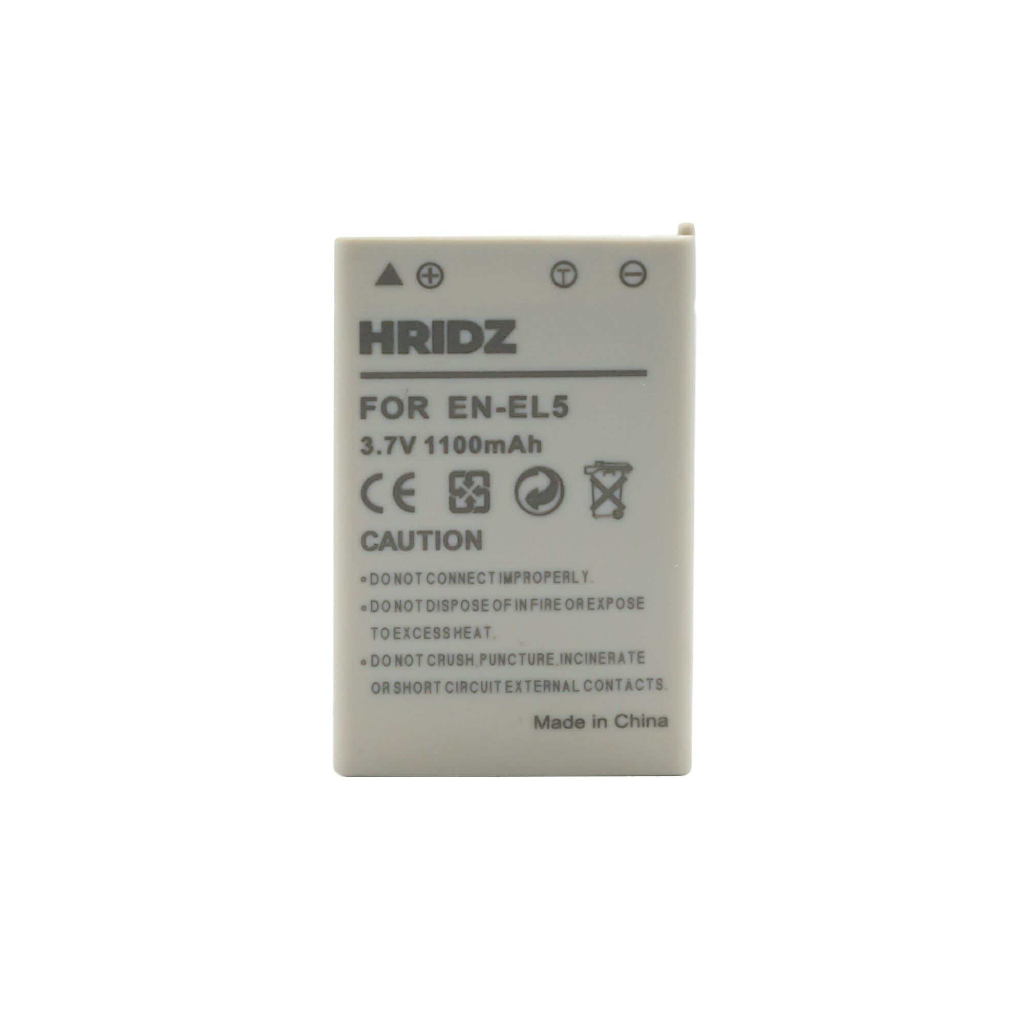 HRIDZ EN-EL5 Battery for Nikon Coolpix 3700 4200 5200 5900 7900 E3700 P5000 - HRIDZ