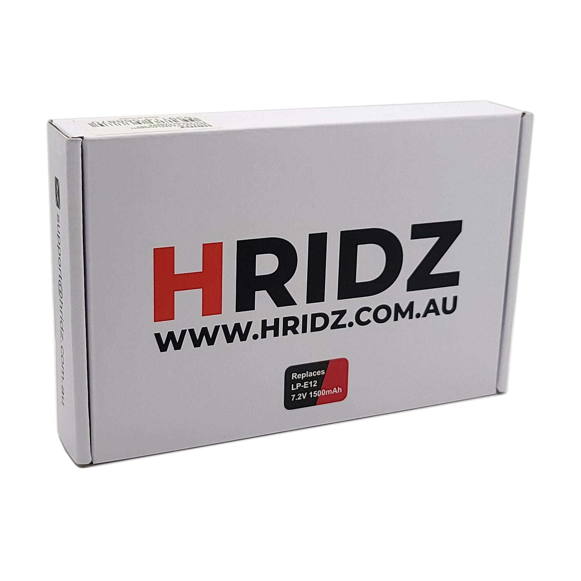 Hridz LP-E12 Battery for Canon LP-E12 EOS M M10 M50 M100 M200 SX70 SL1 - HRIDZ