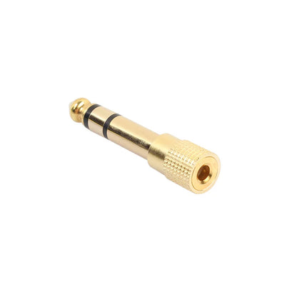 2Pcs Hridz 3.5mm Headphone Stereo to 6.35mm Jack Adapter for Earphone 1/4" Guitar - HRIDZ