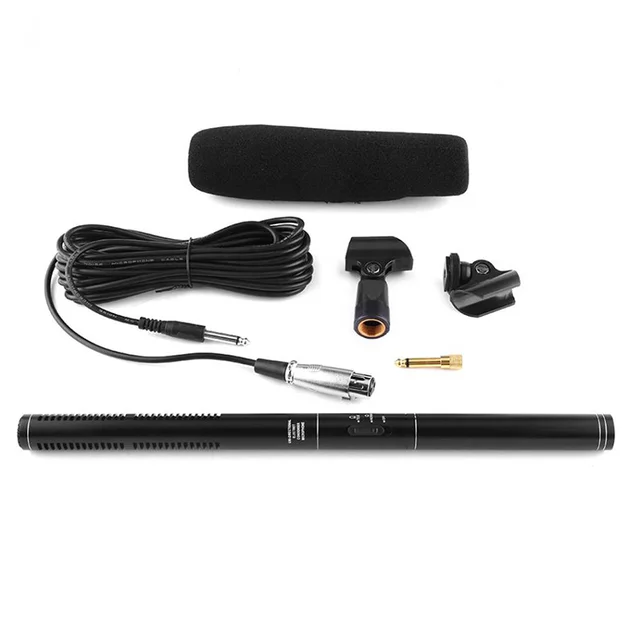 Hridz HZ-320 Professional Recording Studio Condenser Shotgun Microphone for Audio and Recording - HRIDZ