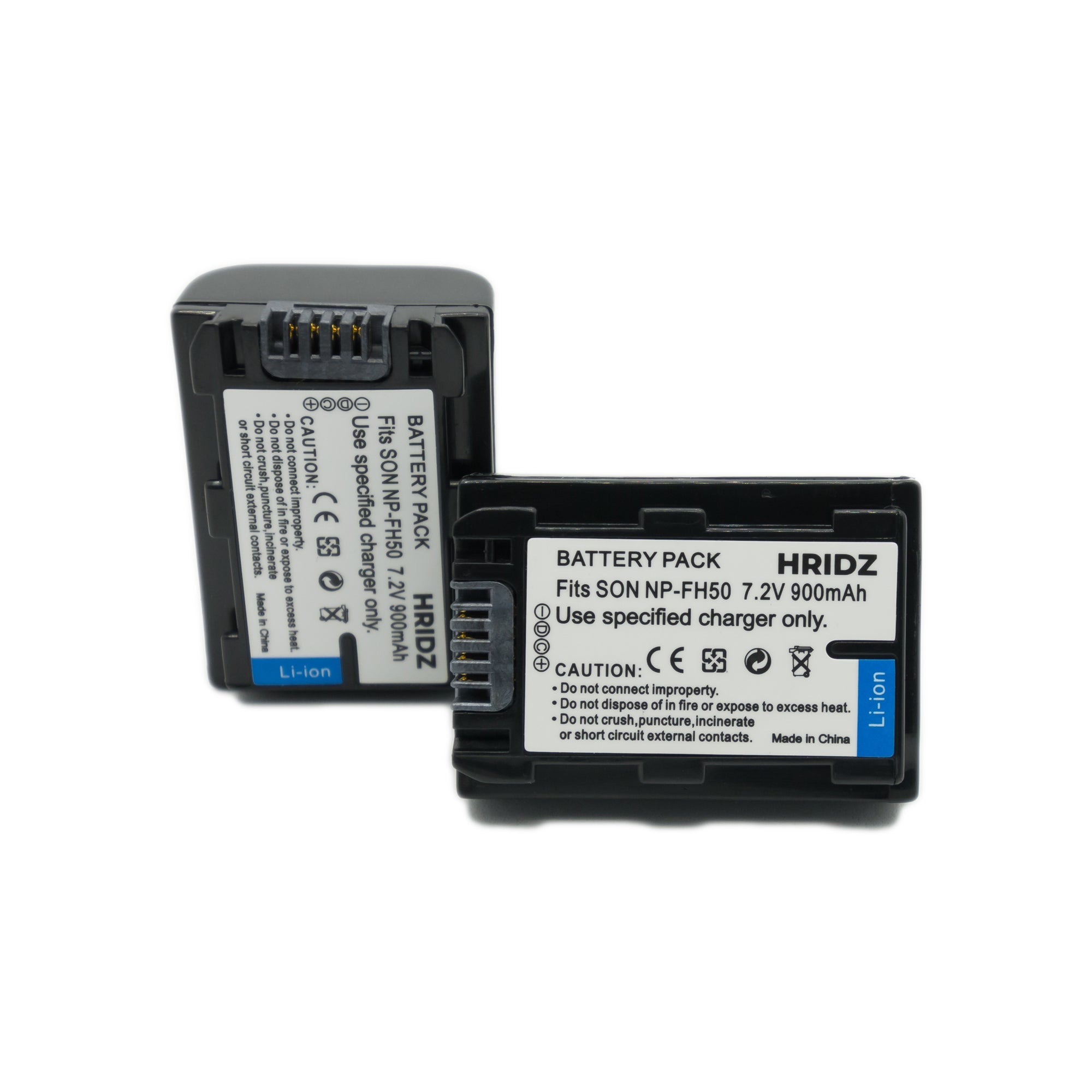 Hridz FH50 Battery for Sony NP-FH50 Cyber-Shot DSC Cameras - HRIDZ