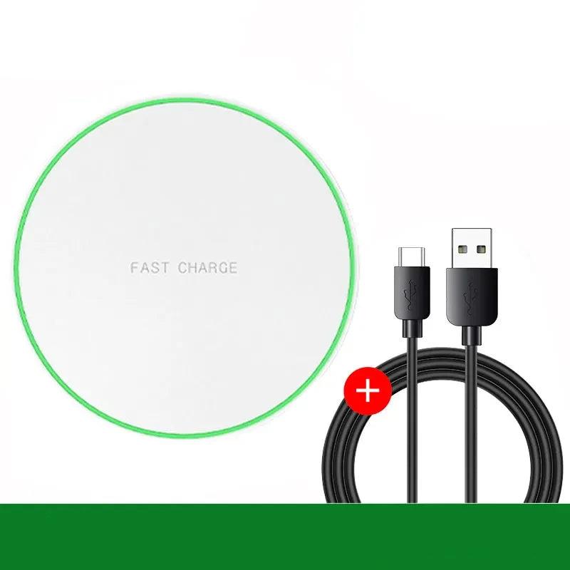 30W Ultra Fast Wireless Charger Slim Pad For Samsung Xiaomi Huawei iPhone Hridz - HRIDZ