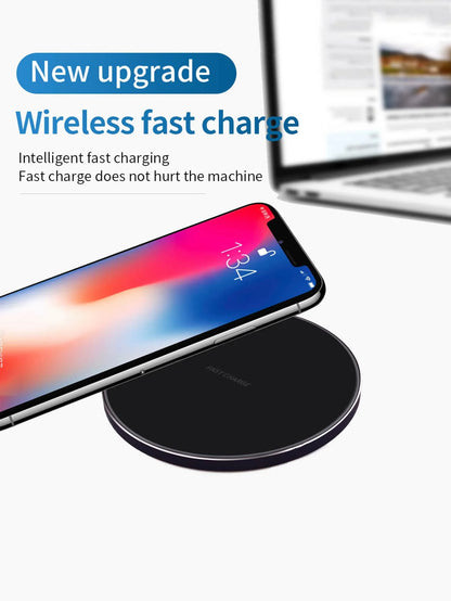 30W Ultra Fast Wireless Charger Slim Pad For Samsung Xiaomi Huawei iPhone Hridz - HRIDZ