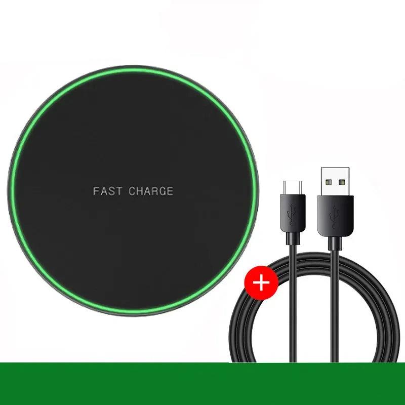 30W Ultra Fast Wireless Charger Slim Pad For Samsung Xiaomi Huawei iPhone Hridz - HRIDZ