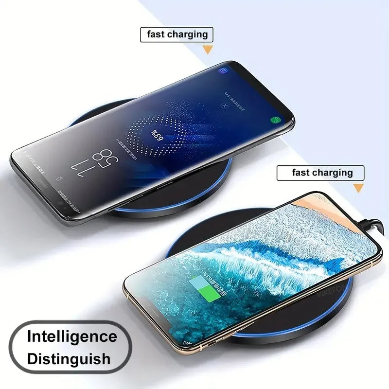 30W Ultra Fast Wireless Charger Slim Pad For Samsung Xiaomi Huawei iPhone Hridz - HRIDZ