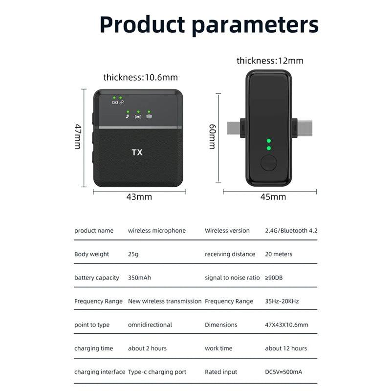 Hridz SX31 Lavalier Wireless Microphone For Camera Phone Computer Sound Card Speaker - HRIDZ