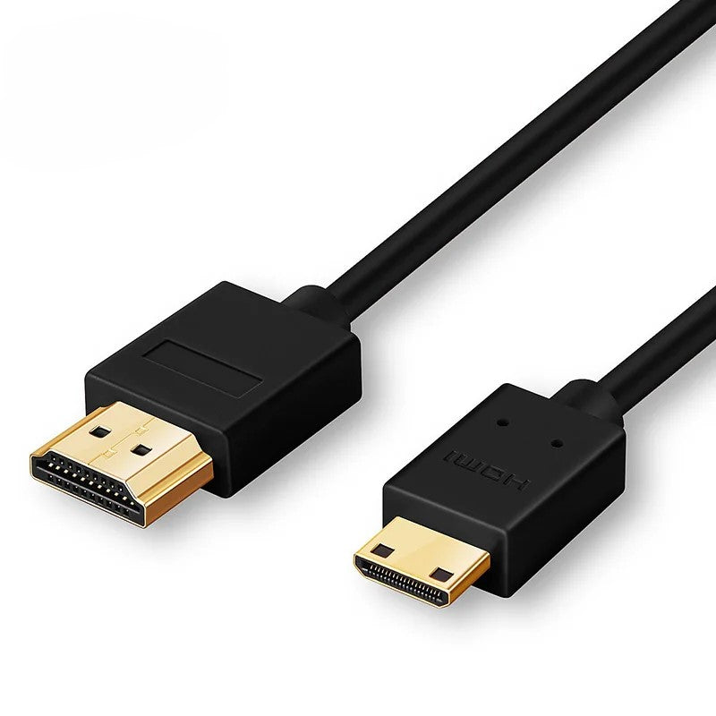 5M Mini HDMI to HDMI Cable V1.4 3D with Ethernet 4K HD 1080p Tablet Smart Phone - HRIDZ