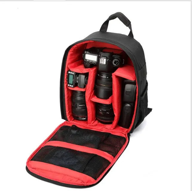 Hridz Waterproof Shockproof SLR DSLR Camera Bag Case Backpack For Photography For Canon For Sony For Nikon - HRIDZ