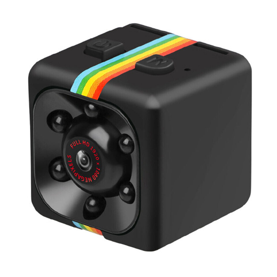 SQ11 Mini Cube Action Camera - Full HD 1080P DVR Aerial Camera Matte Night Vision - HRIDZ