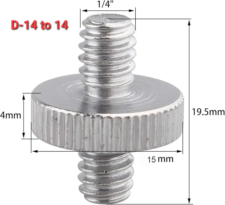 Male to Female Thread Screw Mount Adapter Converter Spigot Screw Mount Screw - HRIDZ