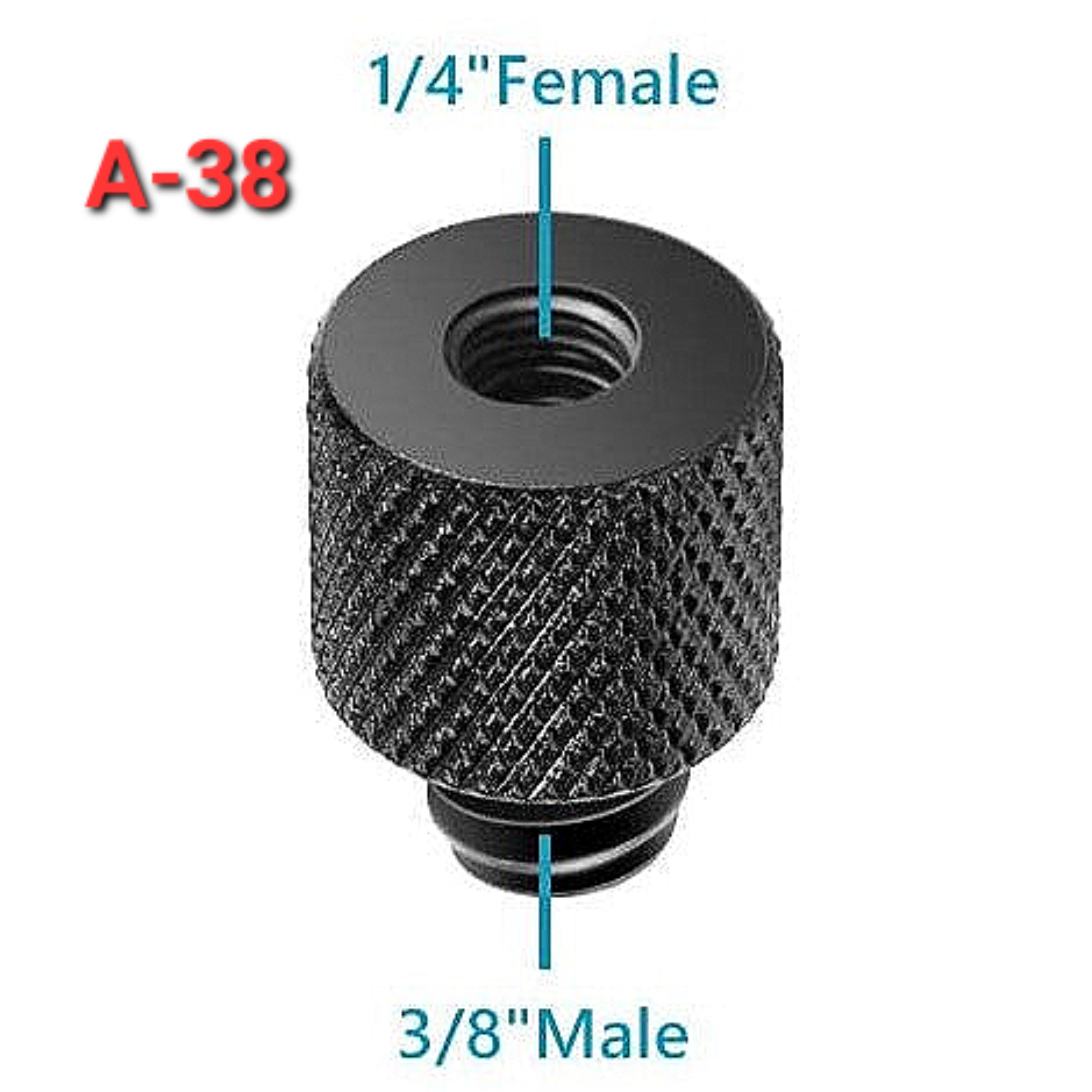 Male to Female Thread Screw Mount Adapter Converter Spigot Screw Mount Screw - HRIDZ