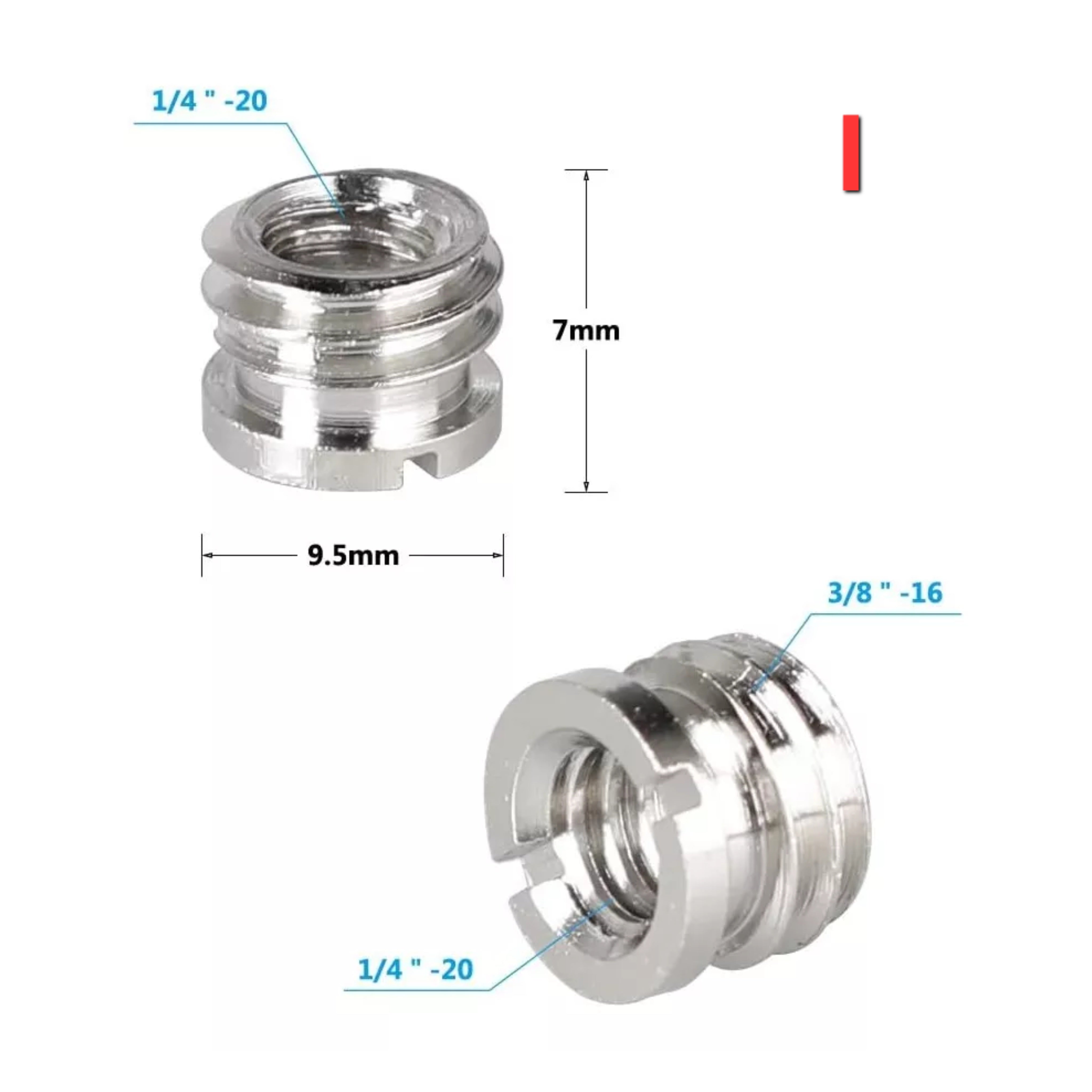 Male to Female Thread Screw Mount Adapter Converter Spigot Screw Mount Screw - HRIDZ