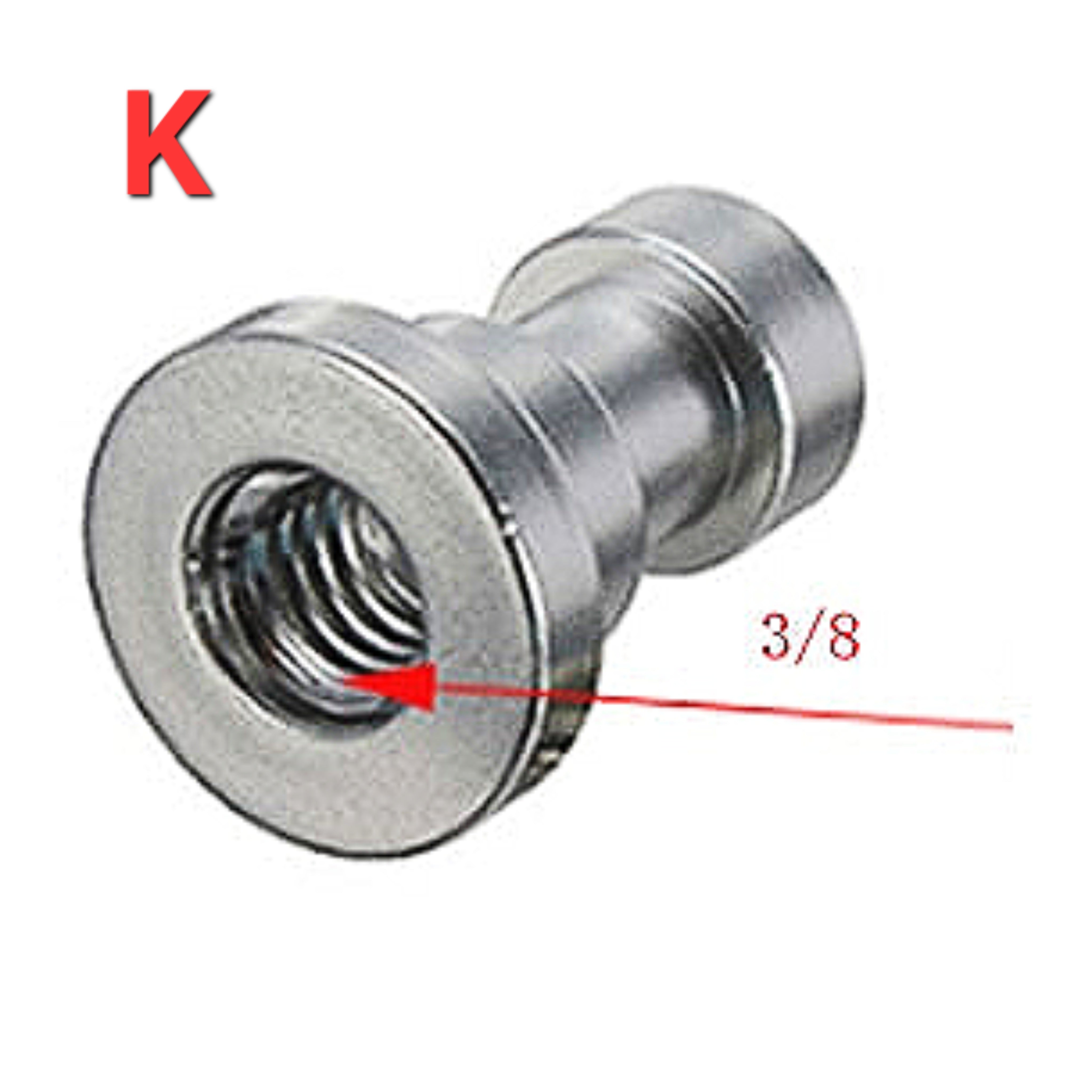 Male to Female Thread Screw Mount Adapter Converter Spigot Screw Mount Screw - HRIDZ