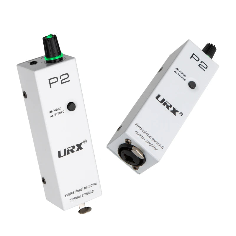 URX P2 Portable Headphone Amplifier, Personal Amplifier with XLR, TRS Input - HRIDZ