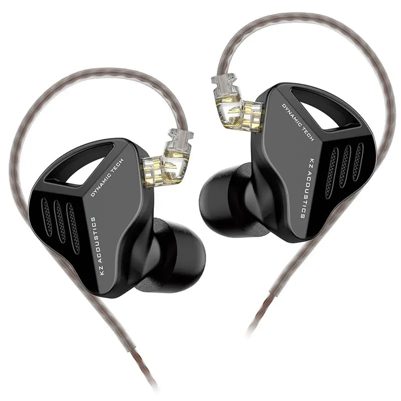 ZVX Silver Dynamic HIFI Bass Earbuds In-Ear Monitor Headphones NO-MIC Earphones - HRIDZ