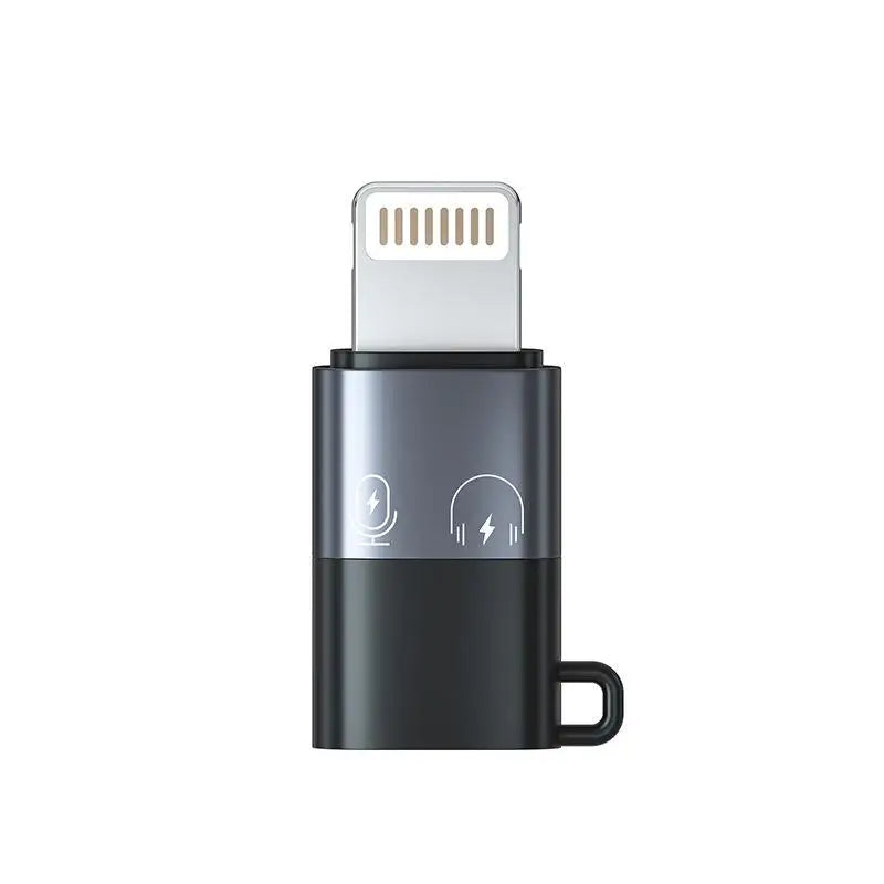 2Pcs OTG Adapter for iPhone Apple iOS Male to USB Female Audio DAC Headphone