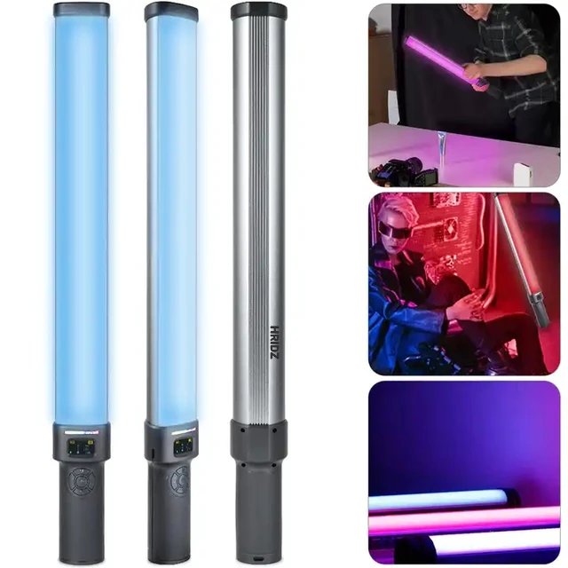 HRIDZ W270RGB Handheld RGB stick light 50CM 2500K-9000K Stick with charger - HRIDZ