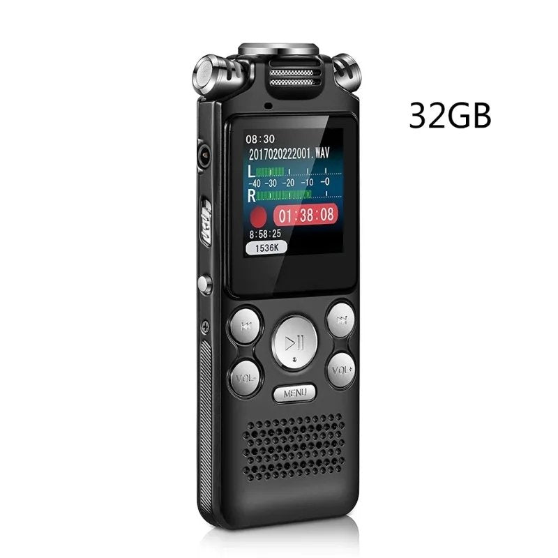 Hridz Digital Voice Recorder 32GB Professional Voice Activated - HRIDZ