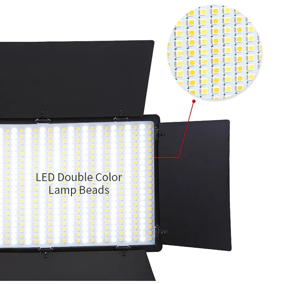 Hridz U800 LED Video Light Photo Studio Lamp AU Plug Photography Panel Lighting - HRIDZ