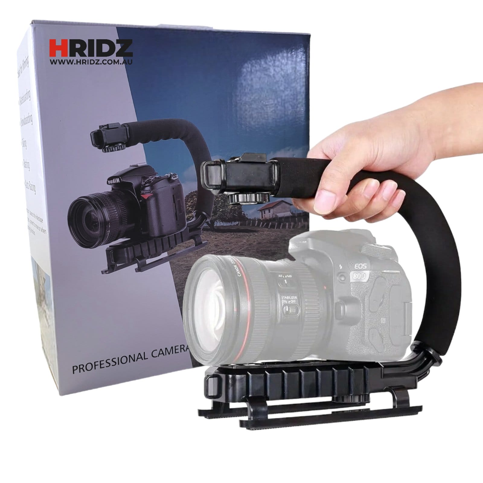 HRIDZ CSSC Camera Stabilizer Steady Cam DSLR Gimbal Handheld Steadicam - HRIDZ