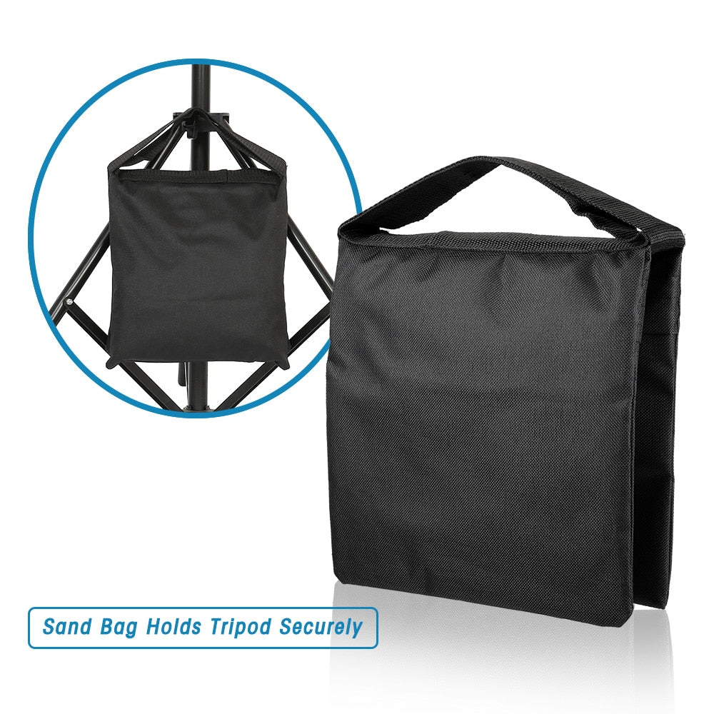 HRIDZ Heavy Duty Sand Bag for Photography stands Black Sandbags For Sale Use For Backdrop Stand - HRIDZ