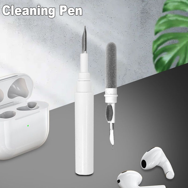 Bluetooth Earphone Cleaner Kit for Airpods Pro 3 2 Earbuds Case Cleaning Tool Brush Pen - HRIDZ