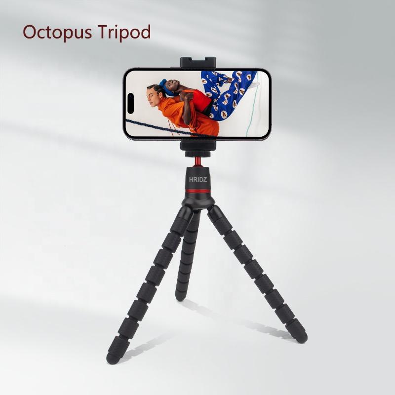 Hridz Flexible Octopus Tripod Portable Outdoor with Ball Head for Camera Phone - HRIDZ