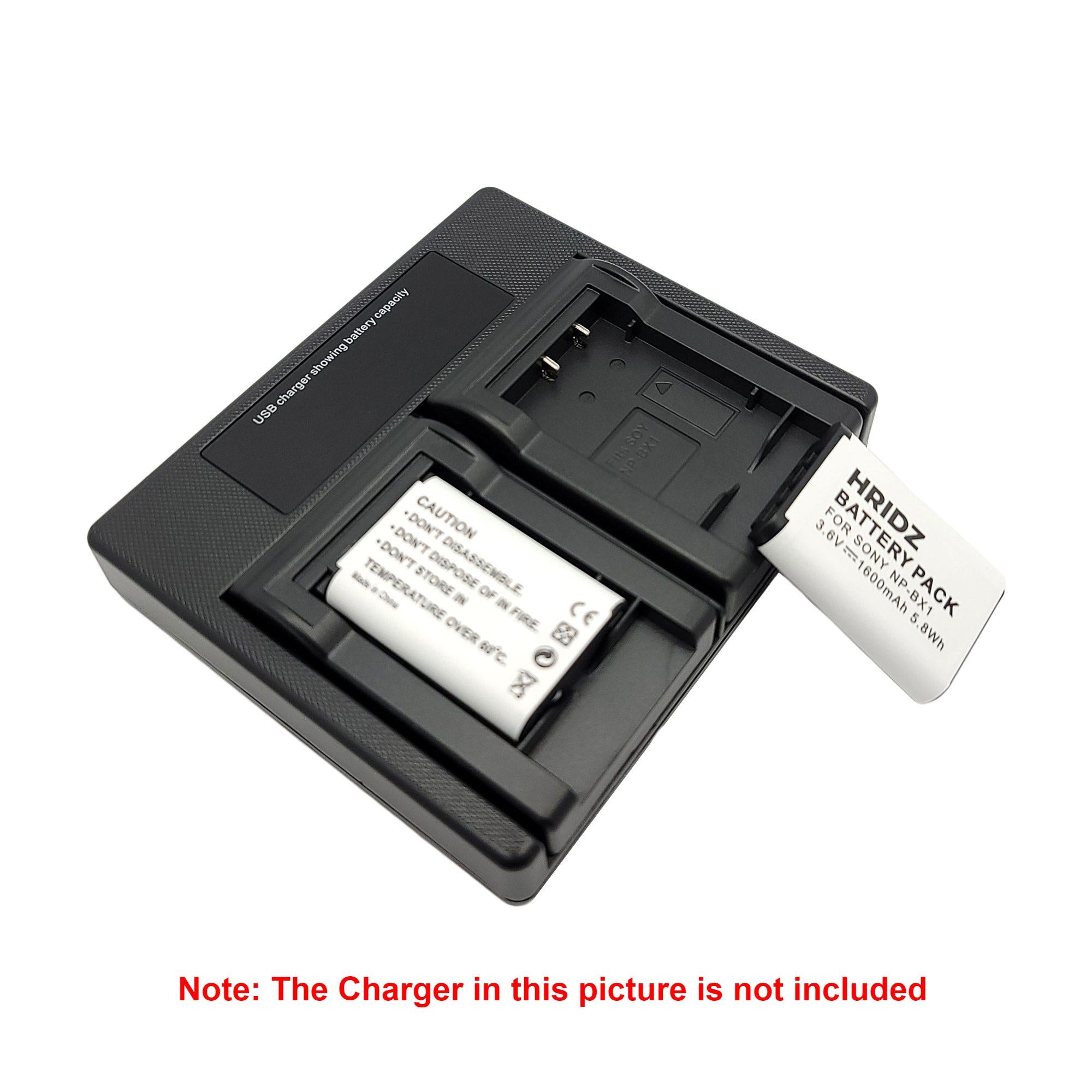 Hridz 1600mAh NP-BX1 Rechargeable Li-ion Battery for Sony RX100 Series - HRIDZ