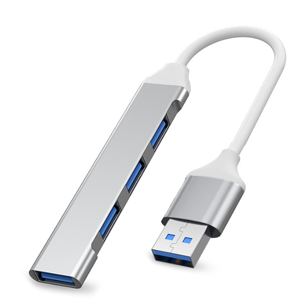 USB C HUB 3.0 Type C 3.1 4 Port Multi Splitter Adapter OTG For PC Computer Accessories