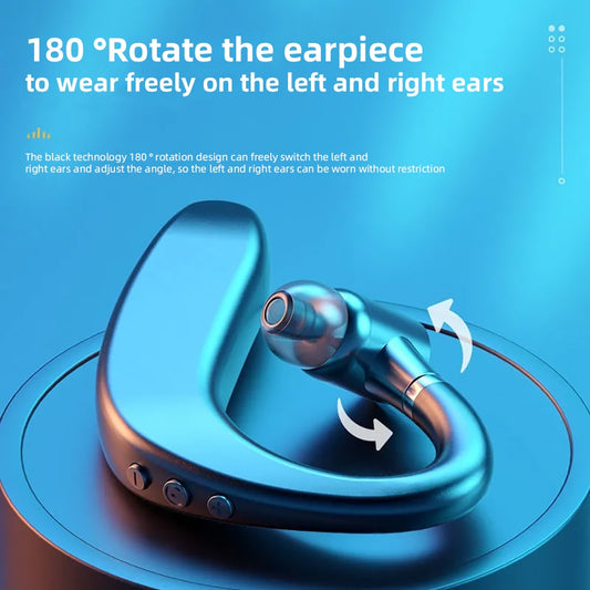 V8 Headset Bluetooth Headset Hands-Free Wireless Headset Business Headset - HRIDZ