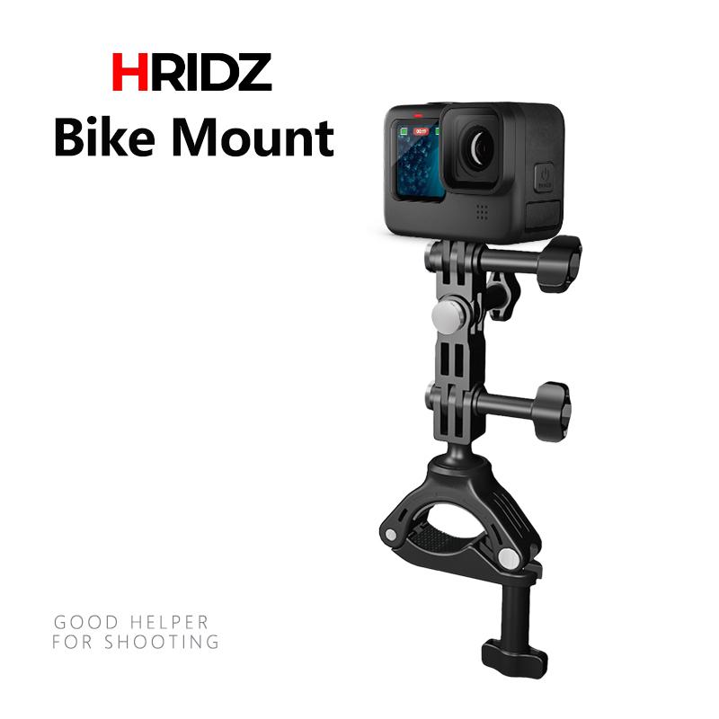 Hridz Camera Holder Mount Adapter Bike Handlebar Mount Accessory Kit for Gopro - HRIDZ