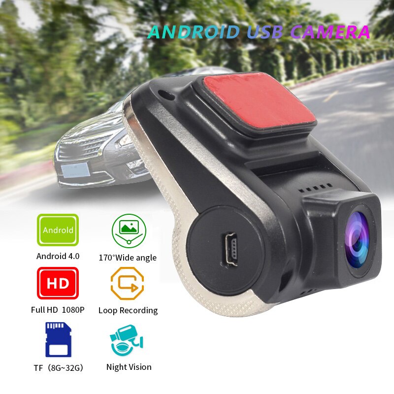 Car Dash Camera with 32GB Memory card USB Pro 1080P Night Vision Dashcam - HRIDZ