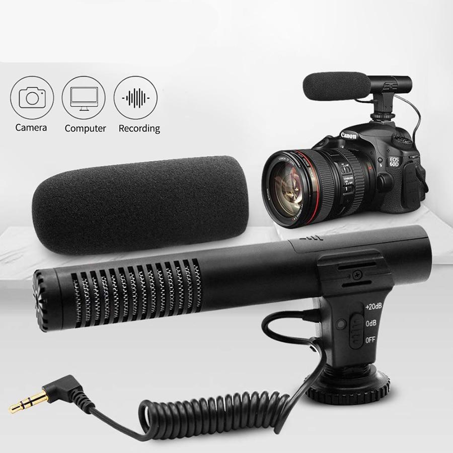 HRIDZ Condenser 3.5mm Plug in Studio Microphone for Camera Video Recording - HRIDZ