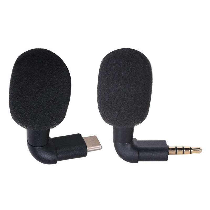 HRIDZ L-Shape USB-C Noise Cancelling Professional Microphone for Mobile Phone - HRIDZ