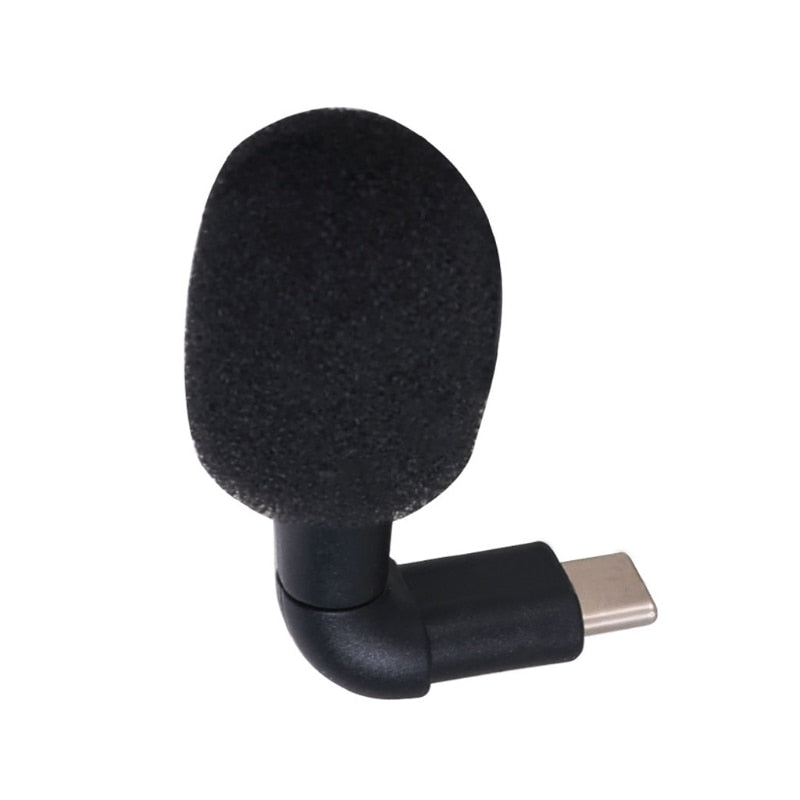 HRIDZ L-Shape USB-C Noise Cancelling Professional Microphone for Mobile Phone - HRIDZ