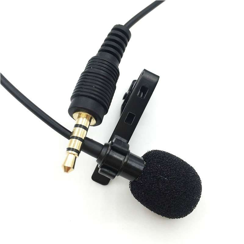 Hridz 3.5mm Clip-on Lapel Lavalier Microphone for Mobile Phone - HRIDZ