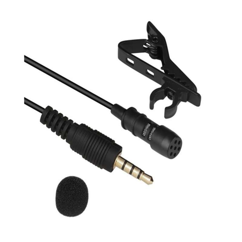 Hridz 3.5mm Clip-on Lapel Lavalier Microphone for Mobile Phone - HRIDZ