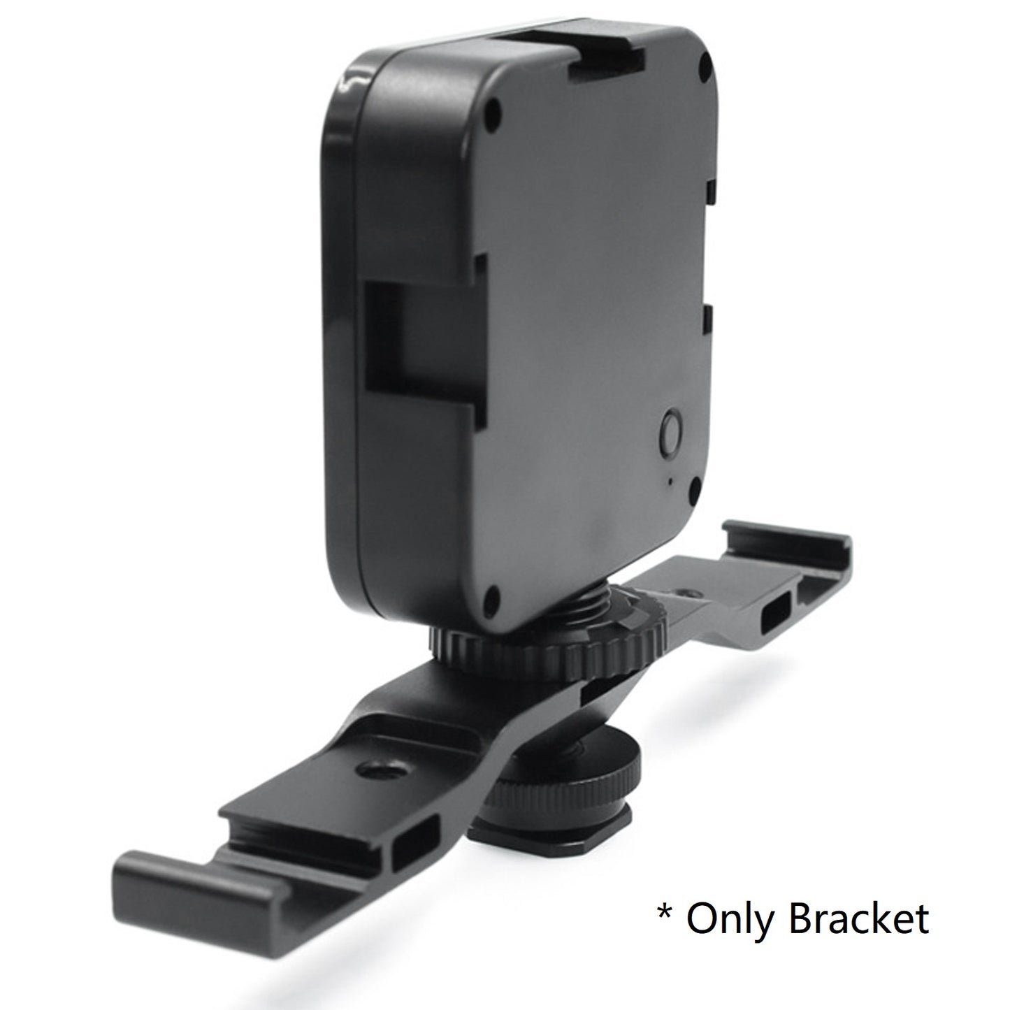 Hridz Aluminum Alloy Cold Shoe Mount Adapter Extension Bar Bracket for DSLR Camera Monitor LED Light Microphone