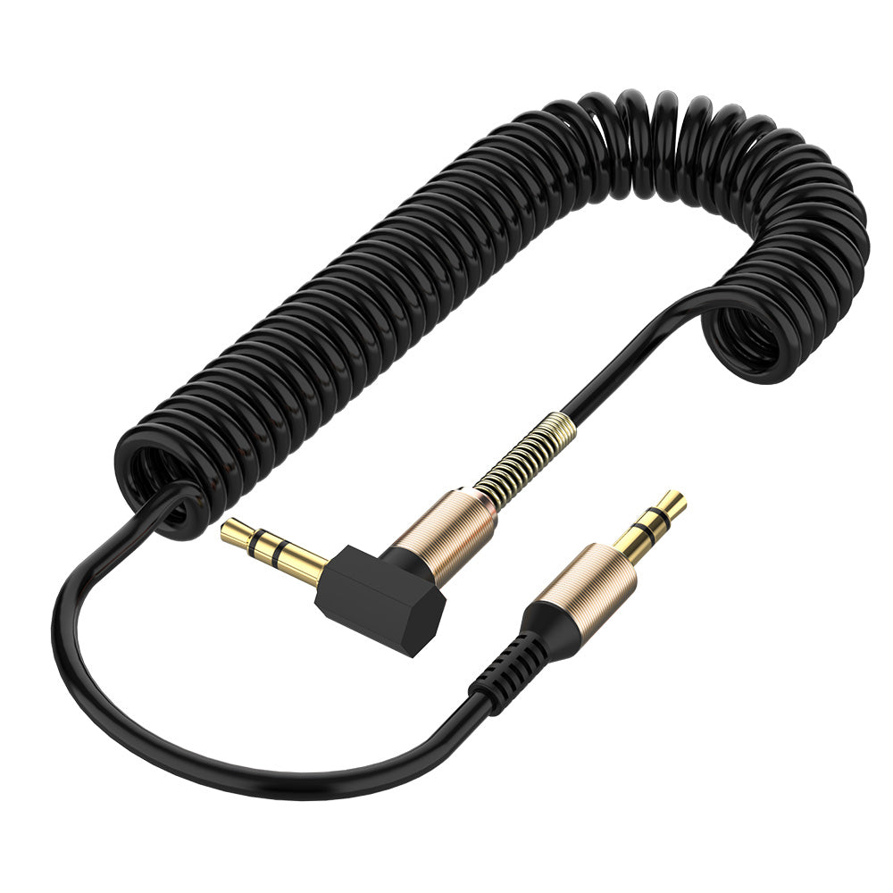 3.5MM 2m Gold Plated Jack AUX Audio Cable Male to Male For Phone Car Speaker MP4 Headphone - HRIDZ