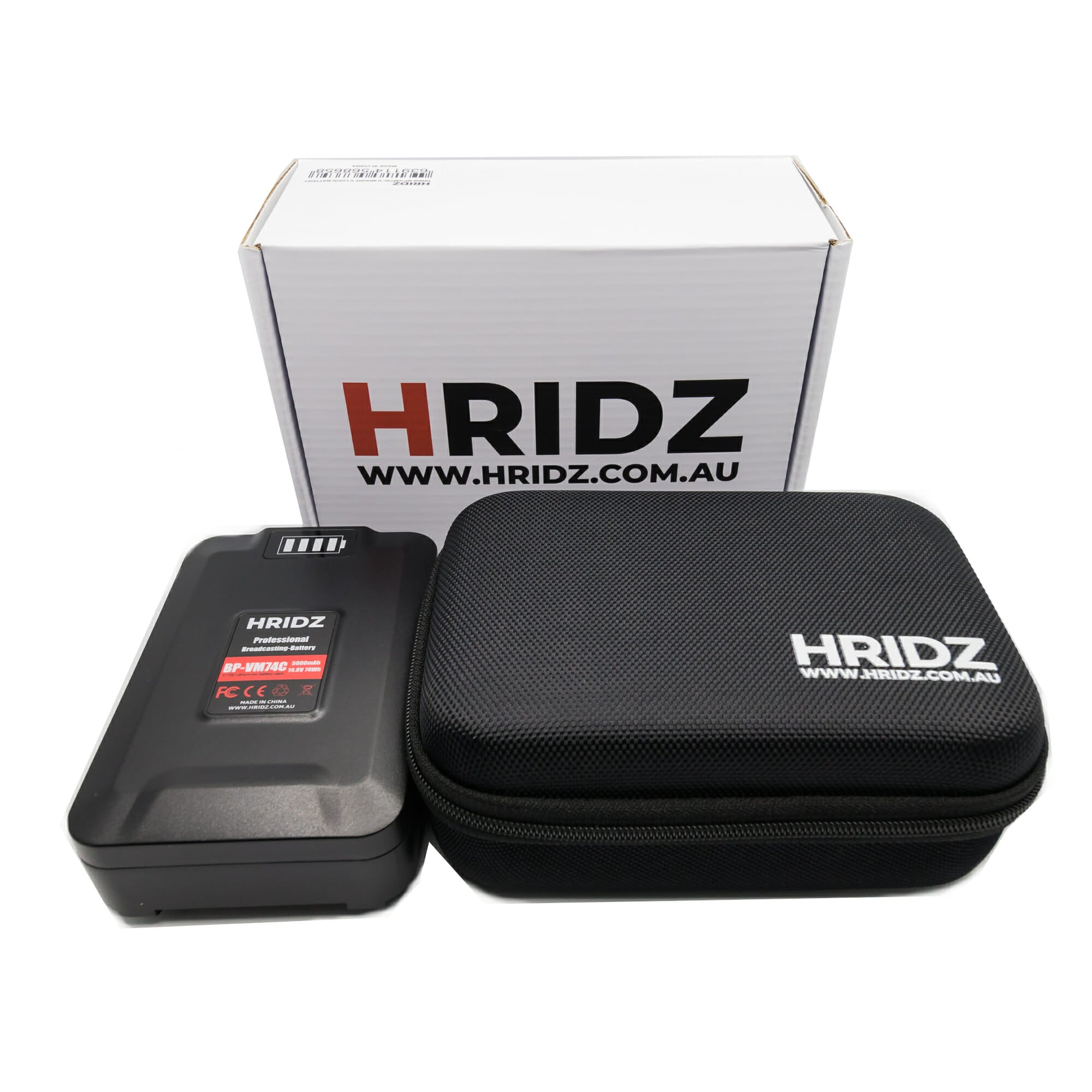 HRIDZ VM-BP74 V Lock V Mount Battery - 74Wh 14.8V 5000mAh Li-ion Battery - HRIDZ