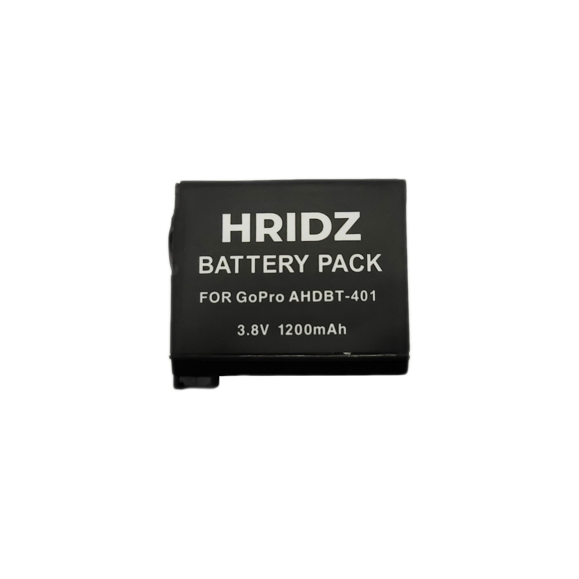 Hridz AHDBT-401 for GoPro Hero 4 Battery and Charger for BLACK or SILVER - HRIDZ