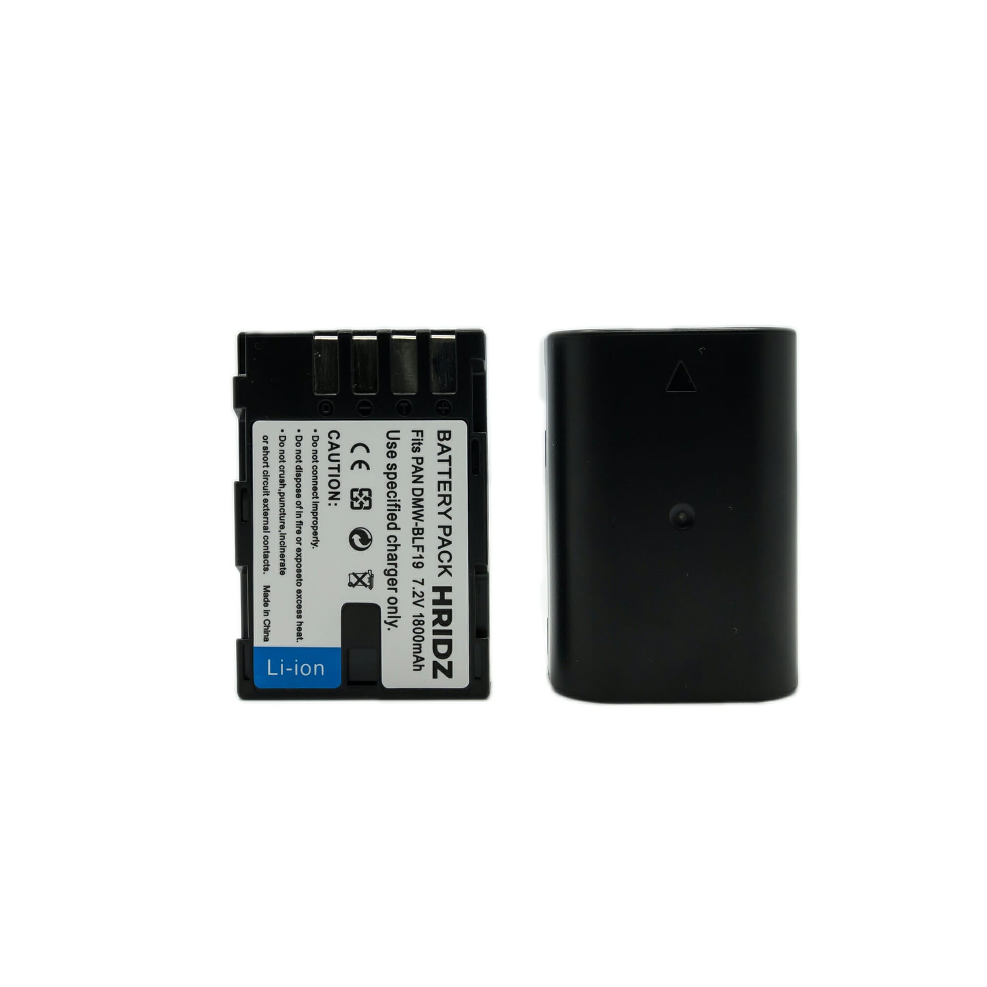 Hridz BLF19 Battery for Panasonic DMW-BLF19 G9 GH5s GH5 GH4 GH3 - HRIDZ