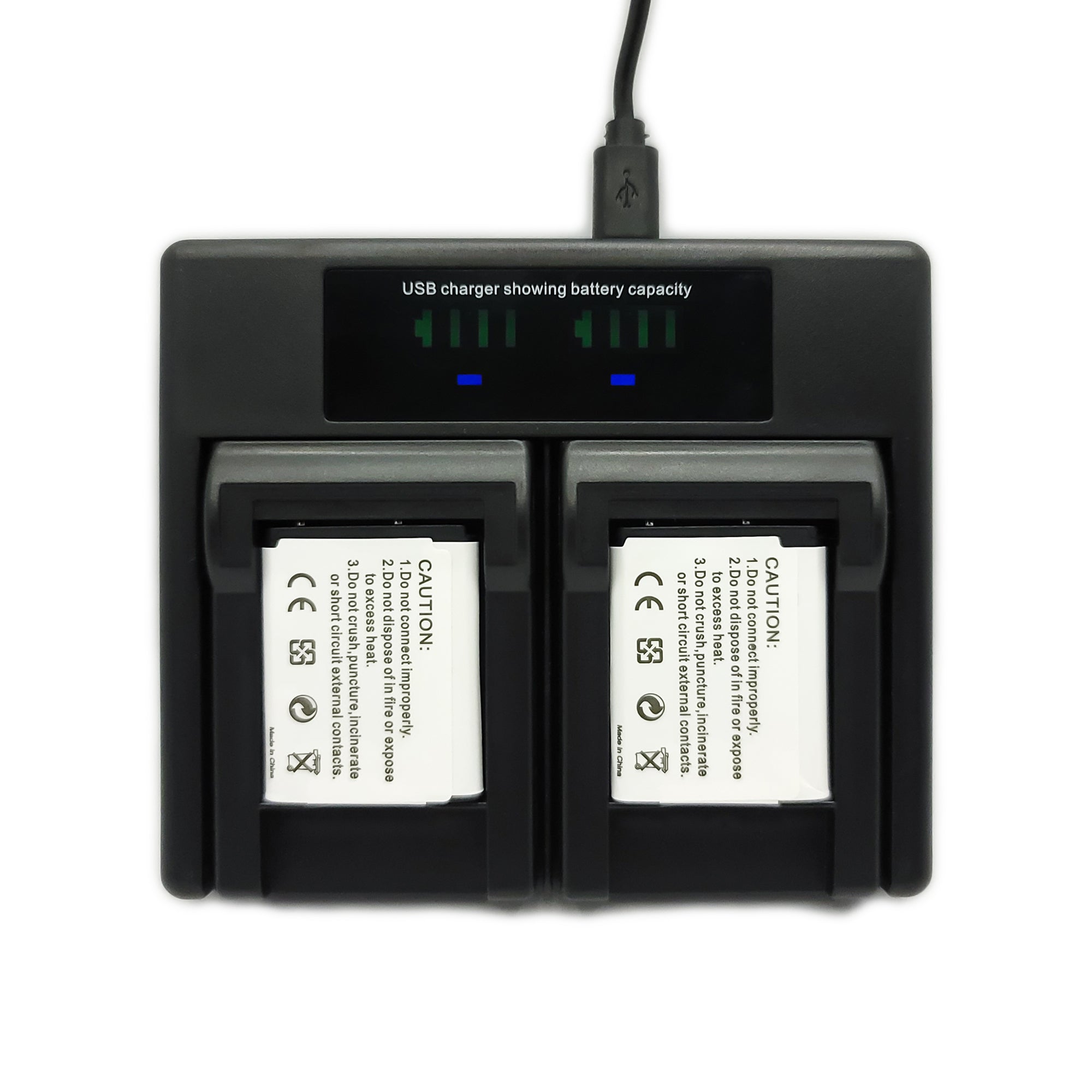 Hridz EN-EL19 Battery Charger For Nikon Coolpix S5300 S4400 S4150 S4200 S4300 S4100 S5200 - HRIDZ