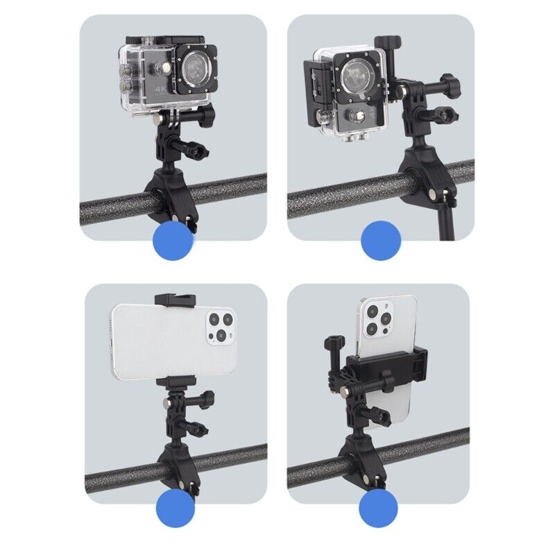 Hridz Camera Holder Mount Adapter Bike Handlebar Mount Accessory Kit for Gopro - HRIDZ